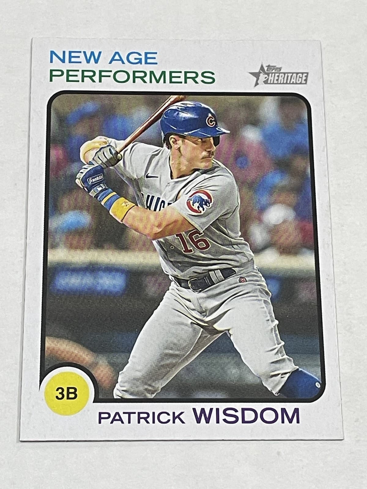 Patrick Wisdom trading card