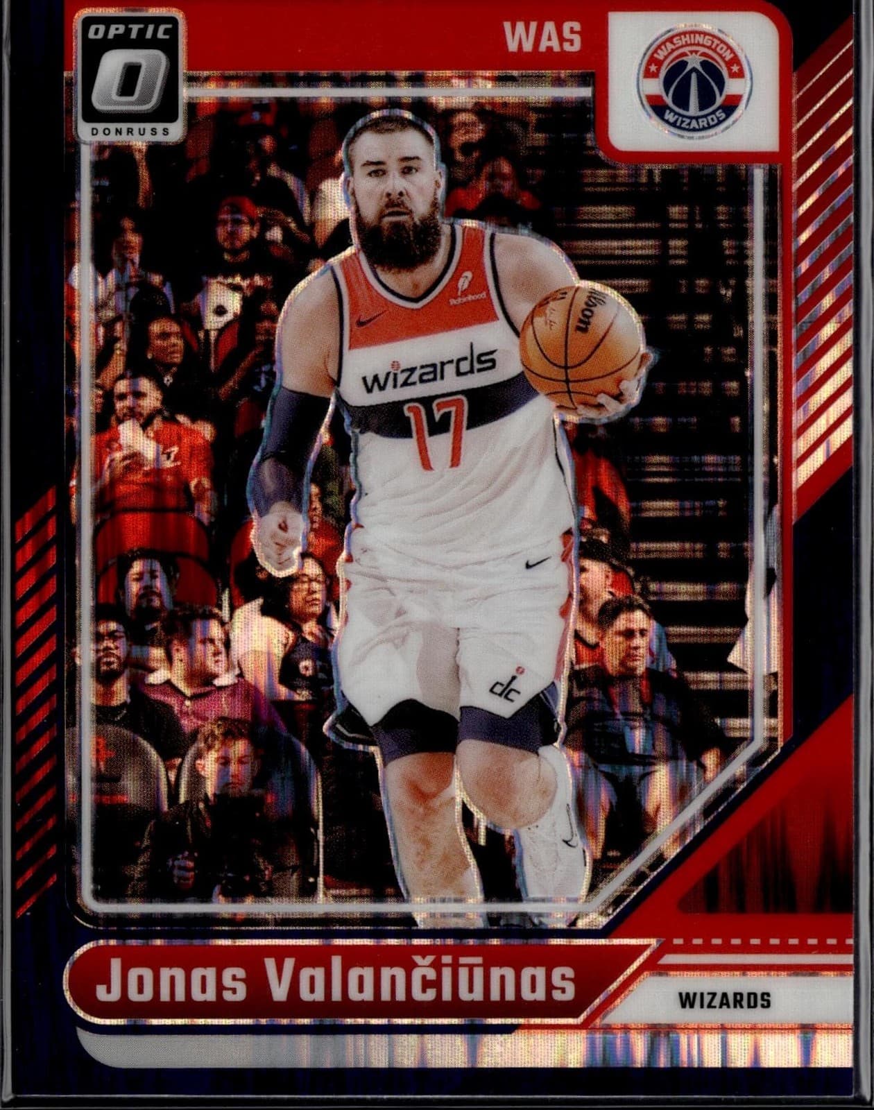 Jonas Valanciunas 2020 panini Donruss Optic