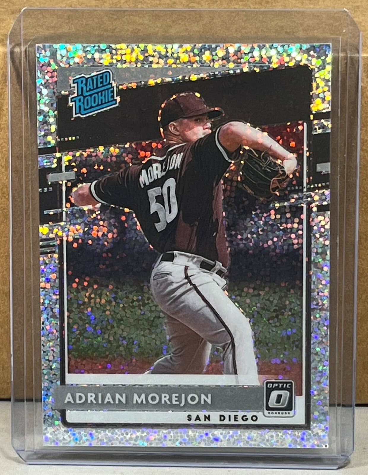 Adrian Morejon trading card