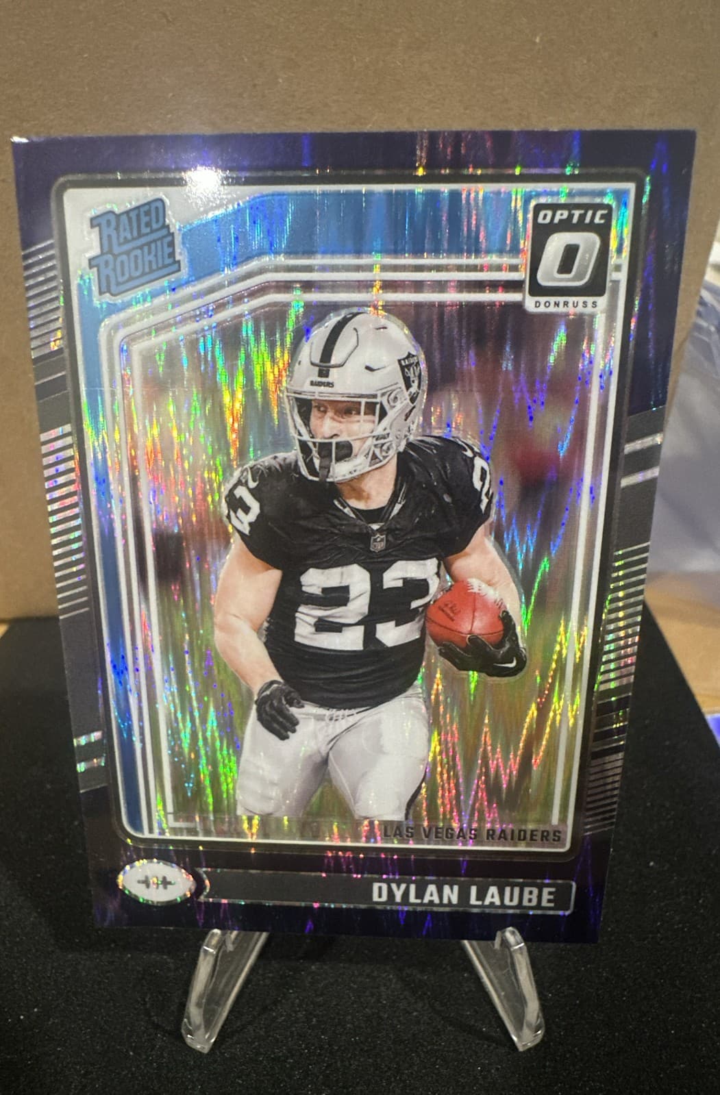 Dylan Laube trading card