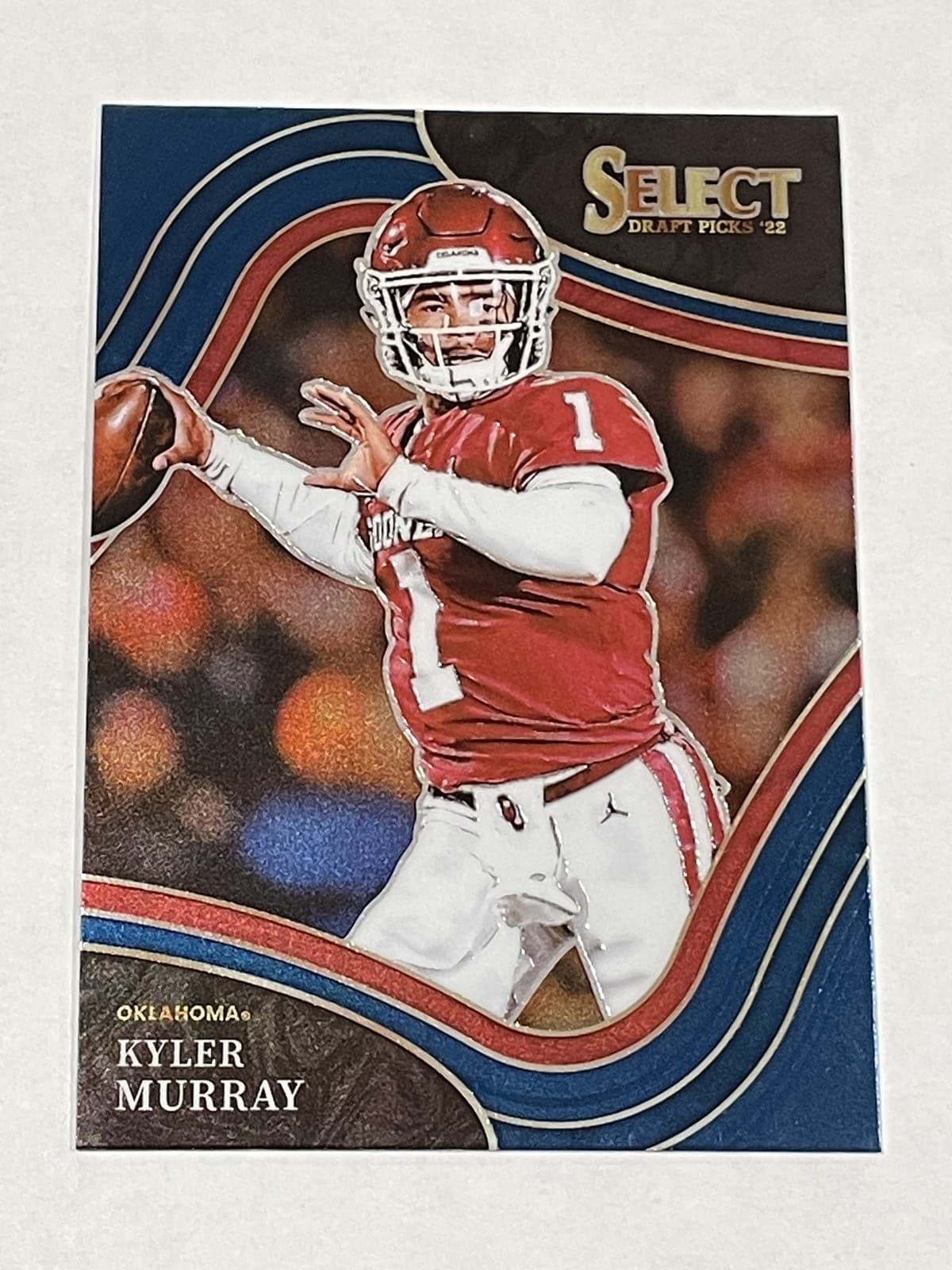 Kyler Murray 2022 panini Panini Select Draft Picks