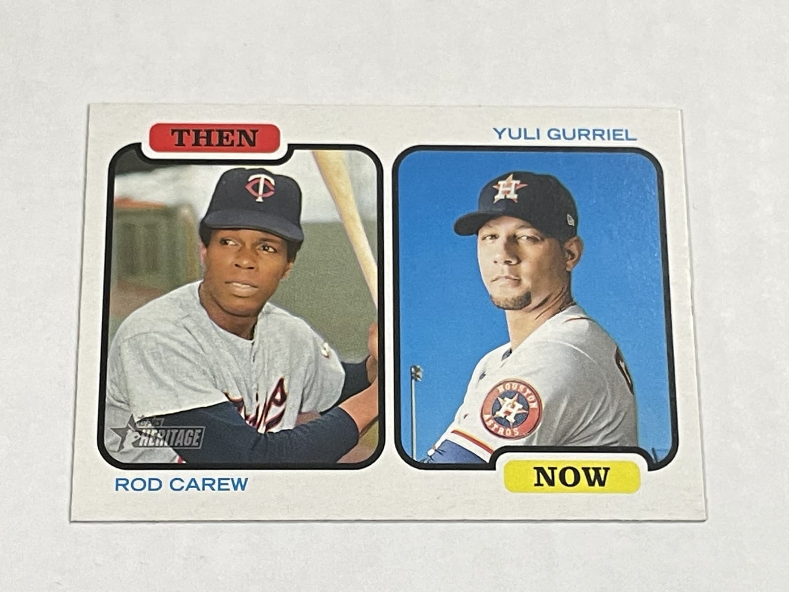 Rod Carew / Yuli Gurriel #TAN-CG