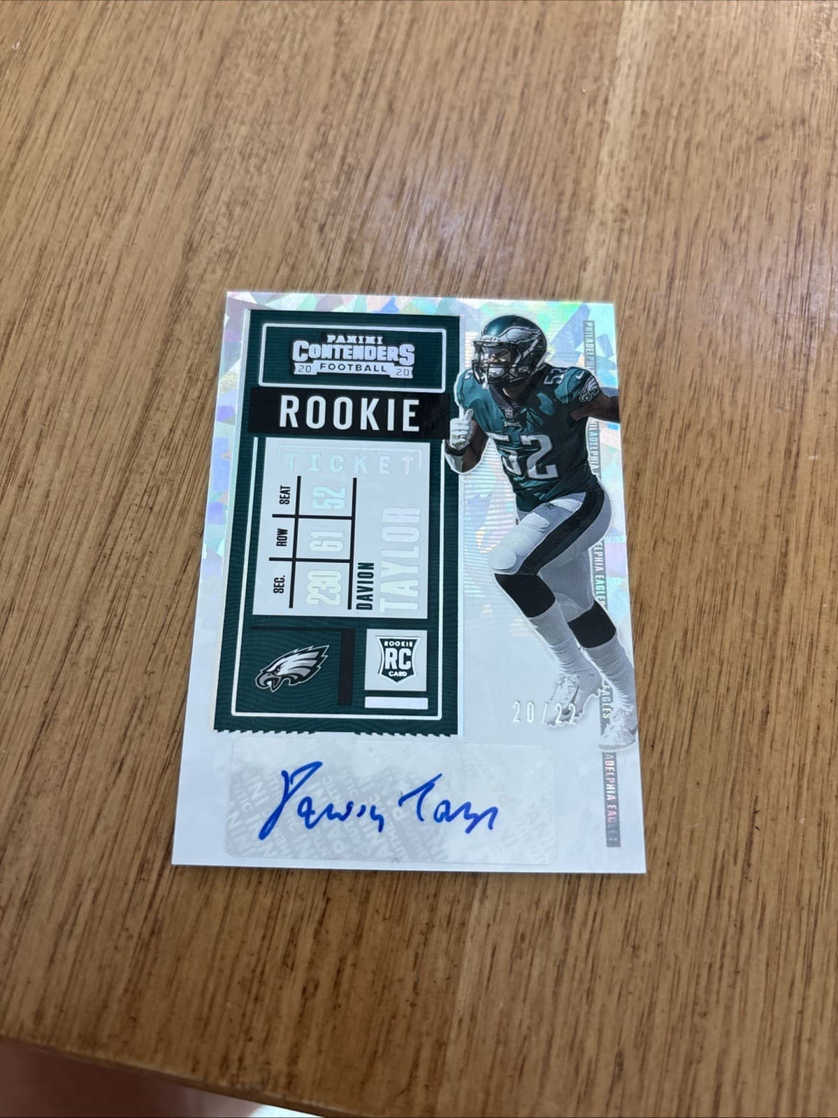 Quintez Cephus 2020 panini Panini Contenders