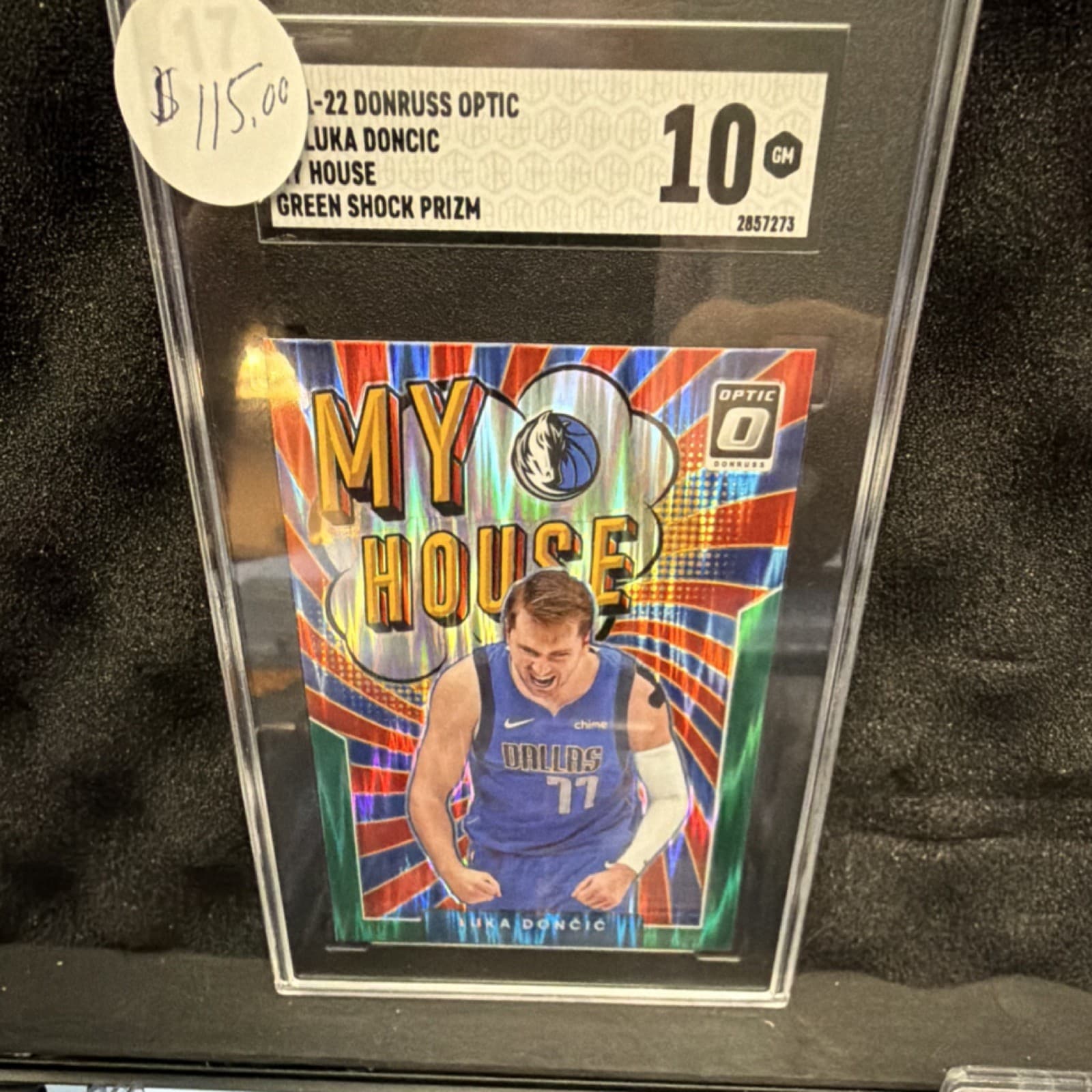 Luka Doncic 2022 panini Donruss Elite