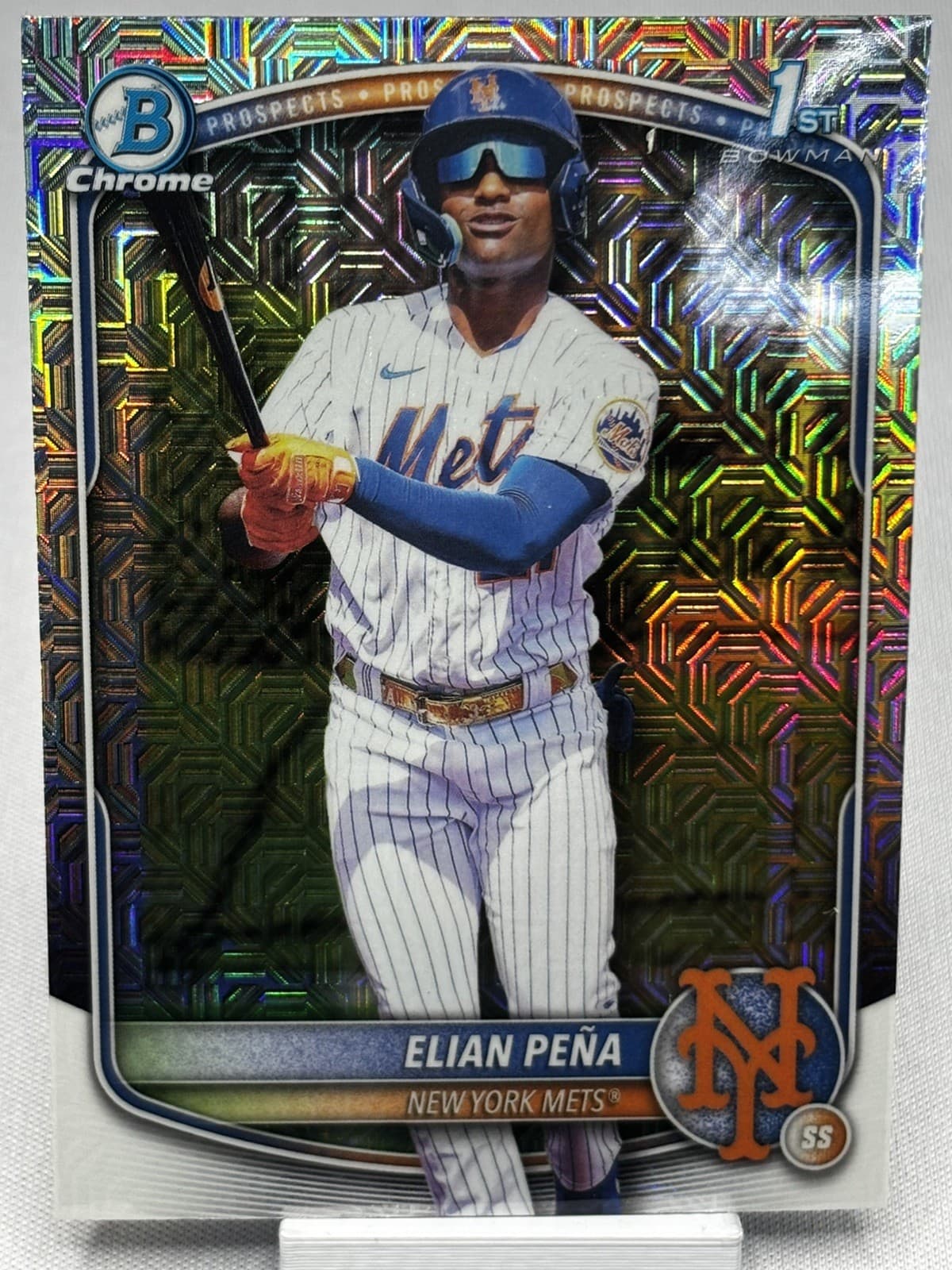 Elian Pena 2025 bowman Bowman Chrome Sapphire Edition