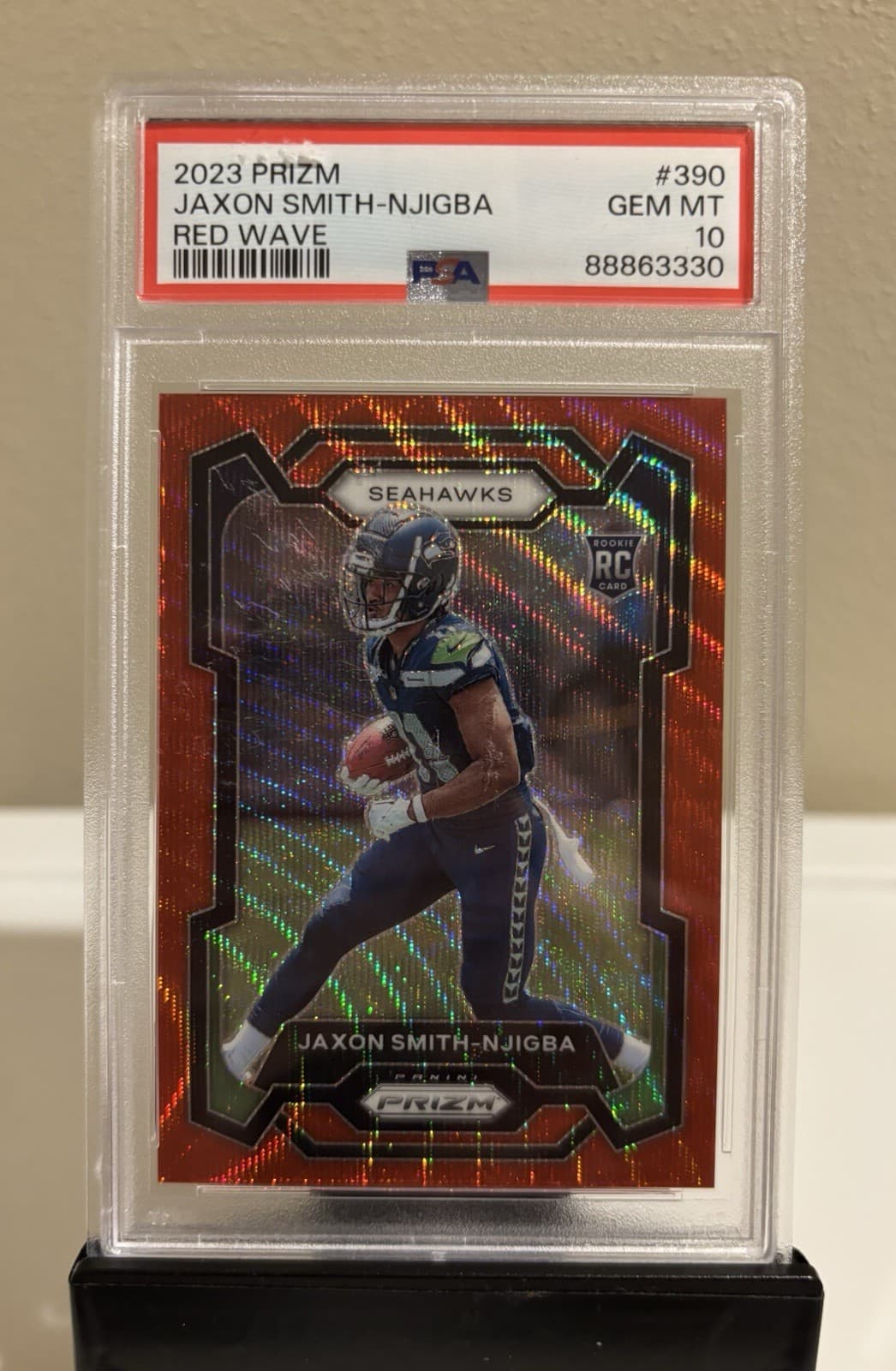 Jaxon Smith-Njigba trading card