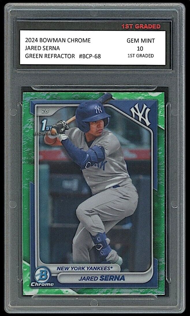 Jared Serna trading card