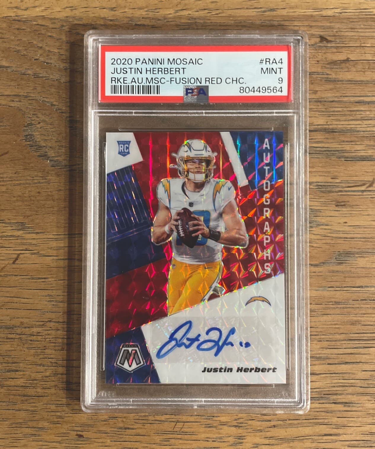 Justin Herbert 2020 panini