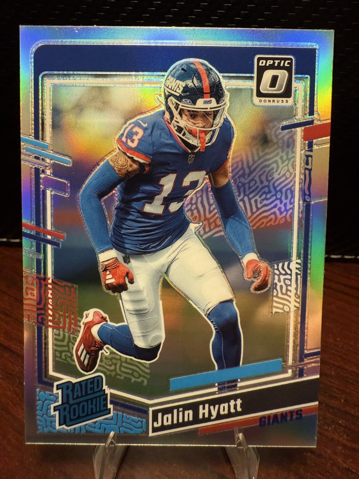Jalin Hyatt trading card