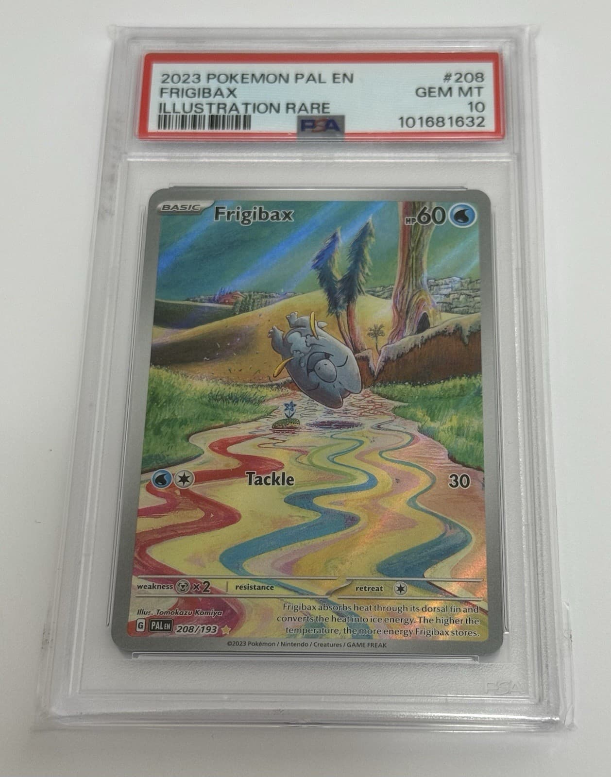 Frigibax trading card