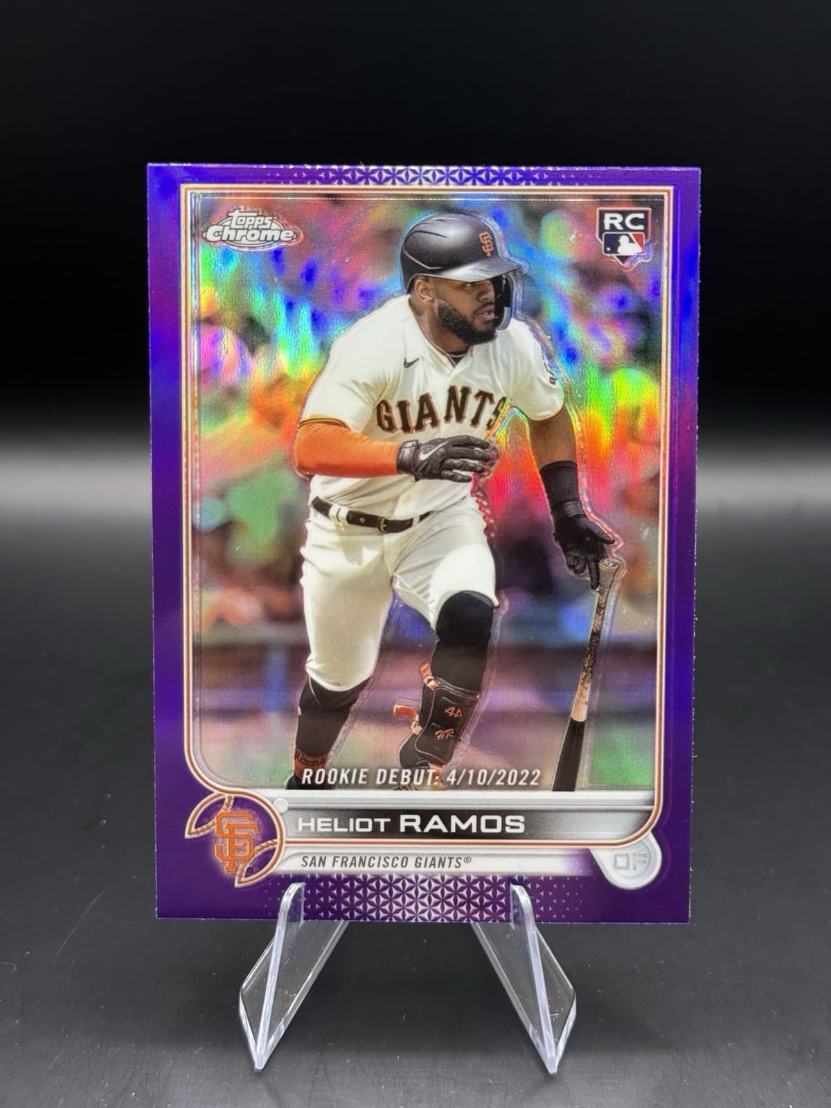 Heliot Ramos 2022 topps Topps Chrome Update