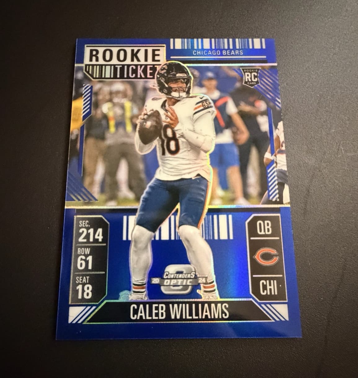 Caleb Williams 2024 panini