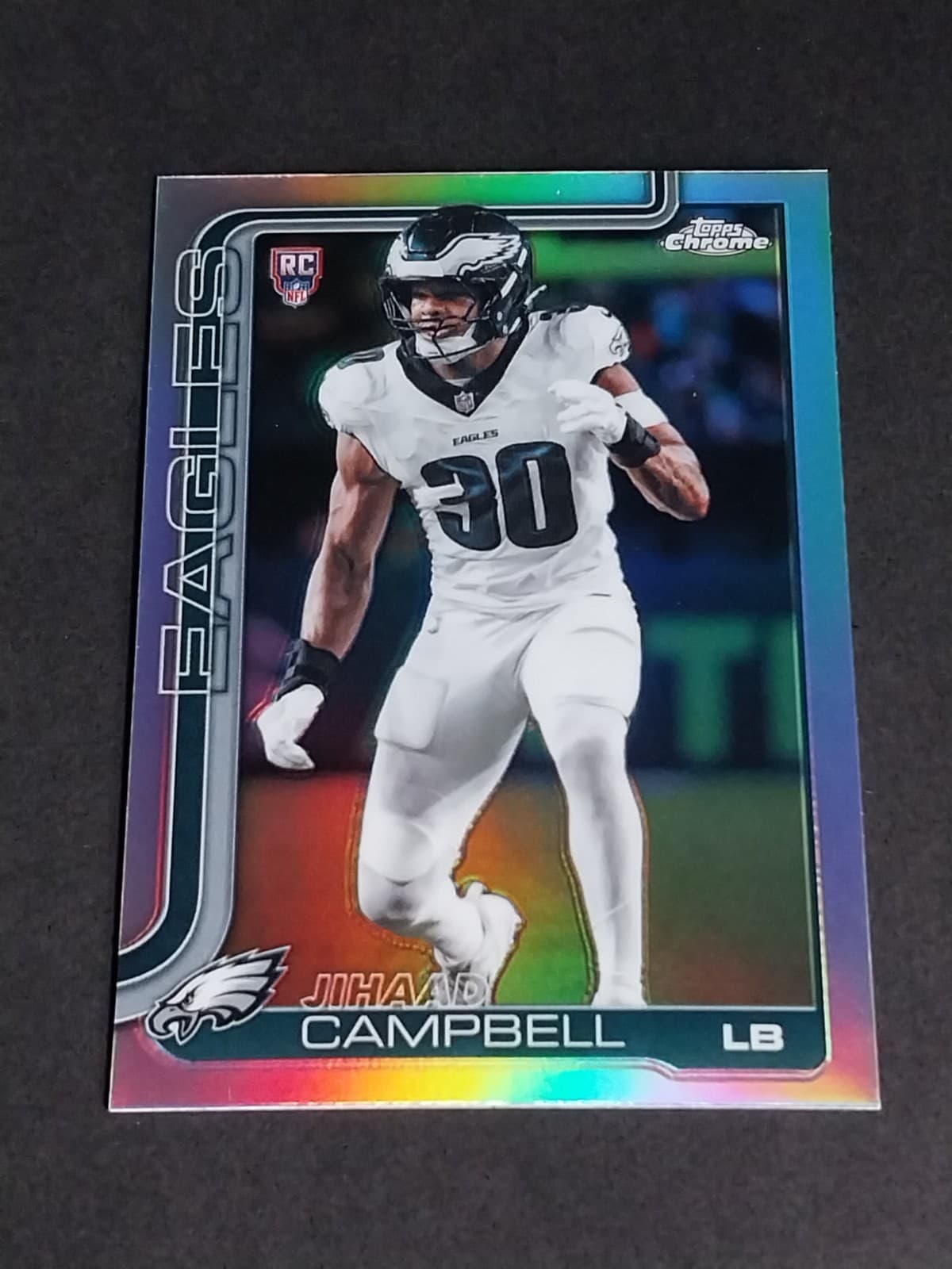 Jihaad Campbell 2025 topps Topps Chrome