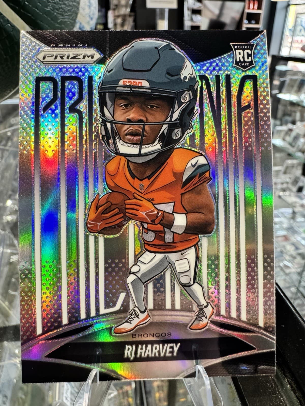 RJ Harvey 2025 panini Panini Certified
