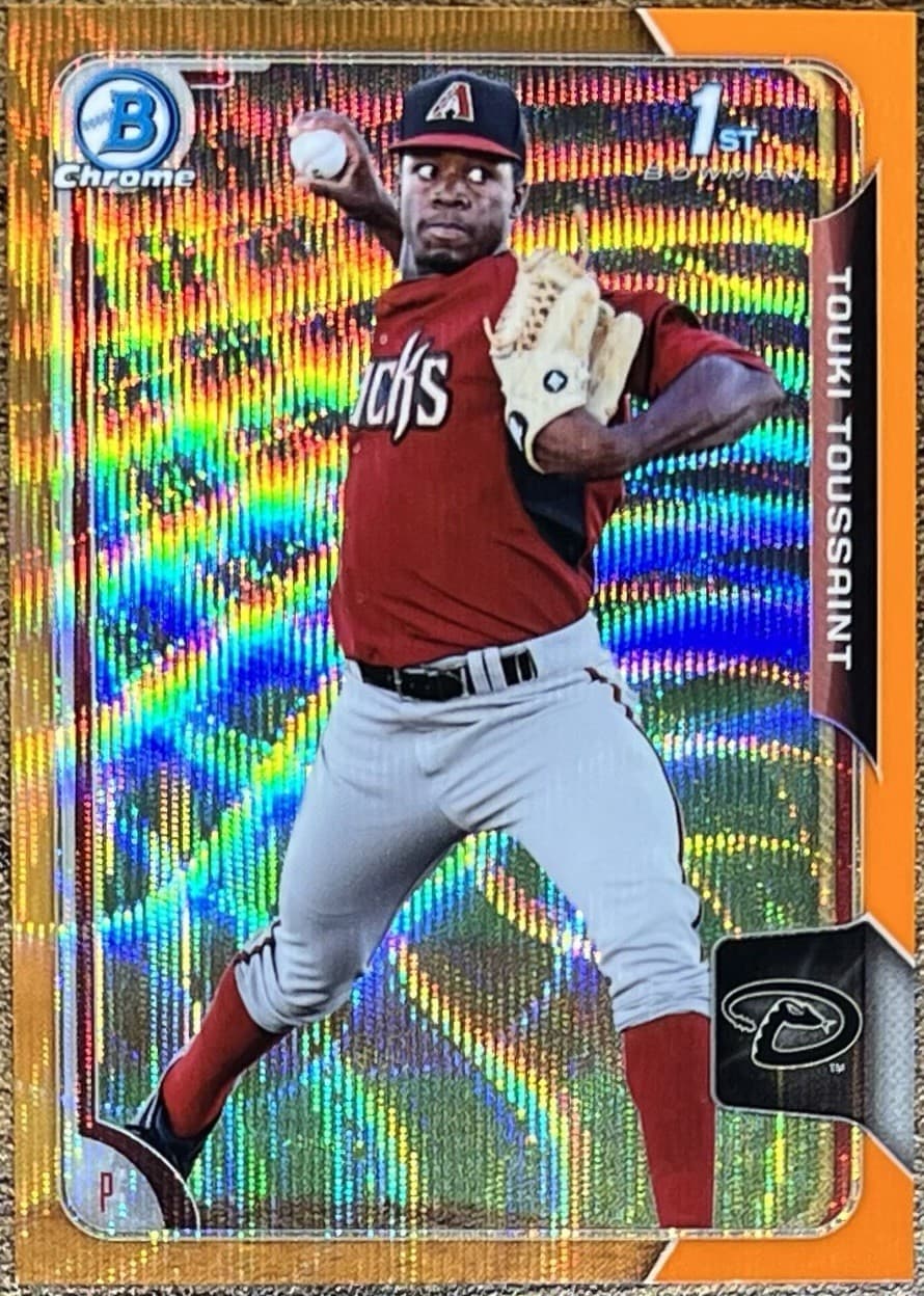 Touki Toussaint trading card