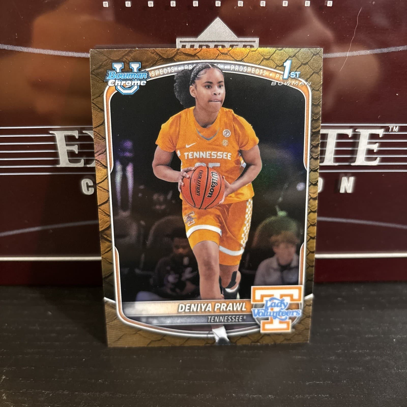 Deniya Prawl trading card