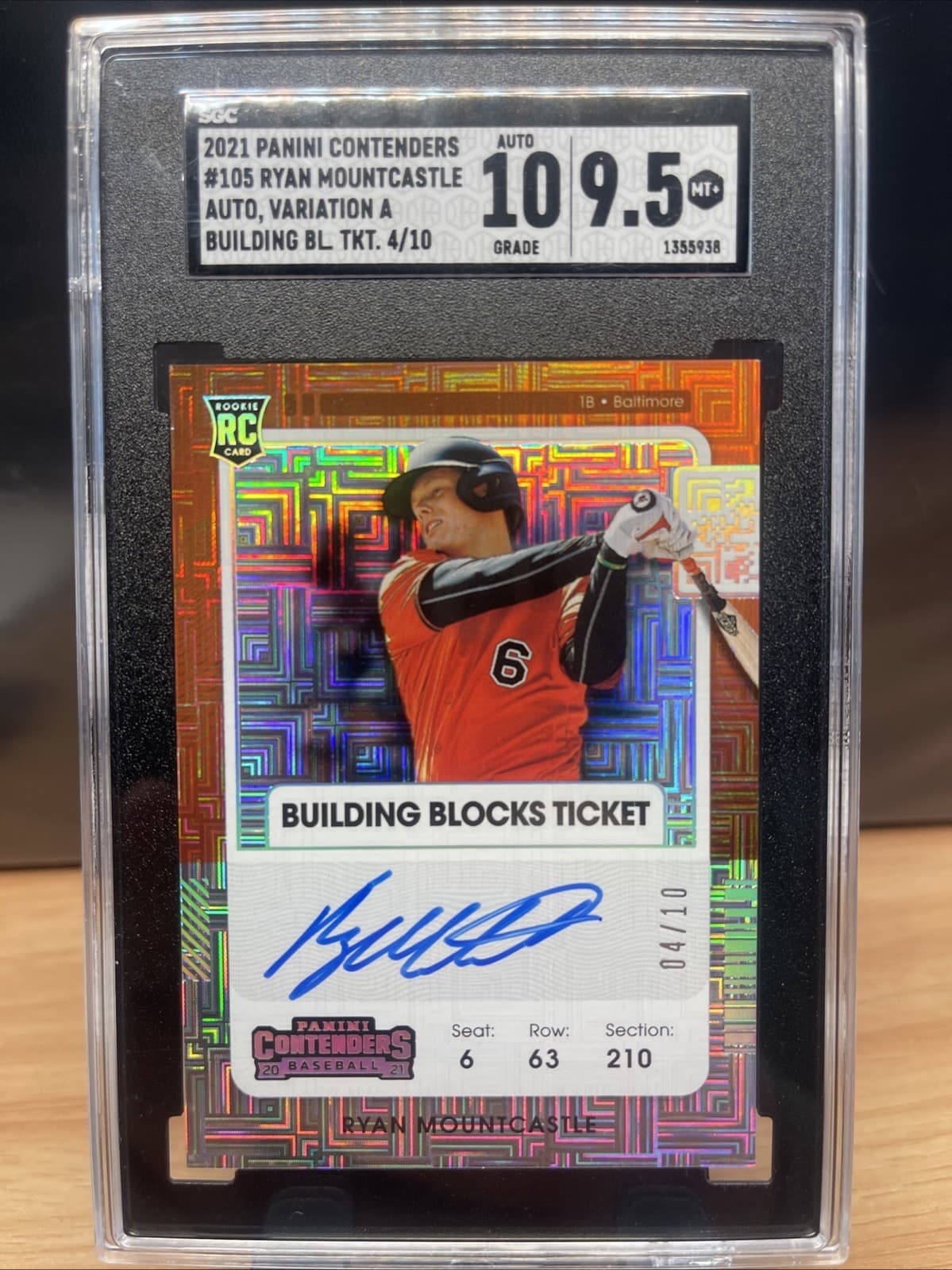 Ryan Mountcastle 2021 panini