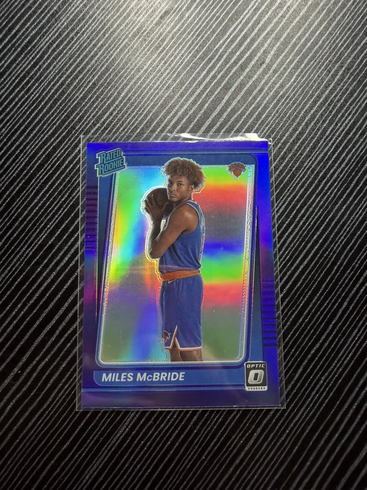 Miles McBride trading card