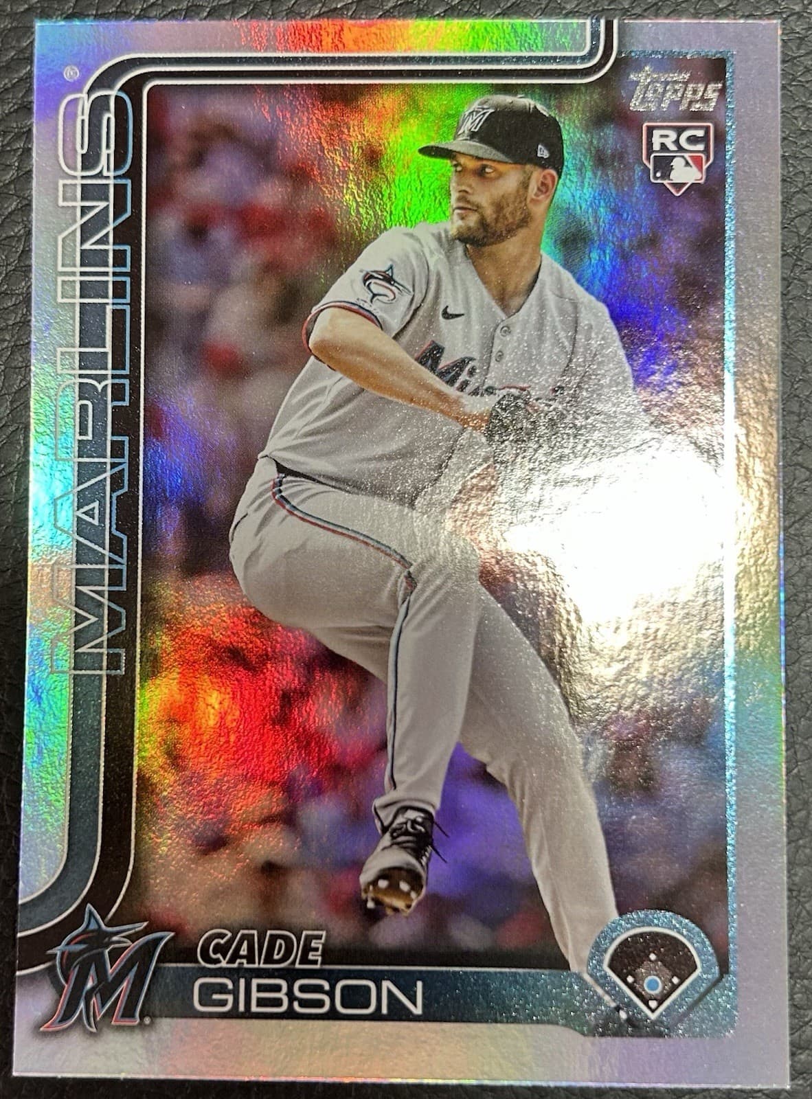 Cade Gibson trading card