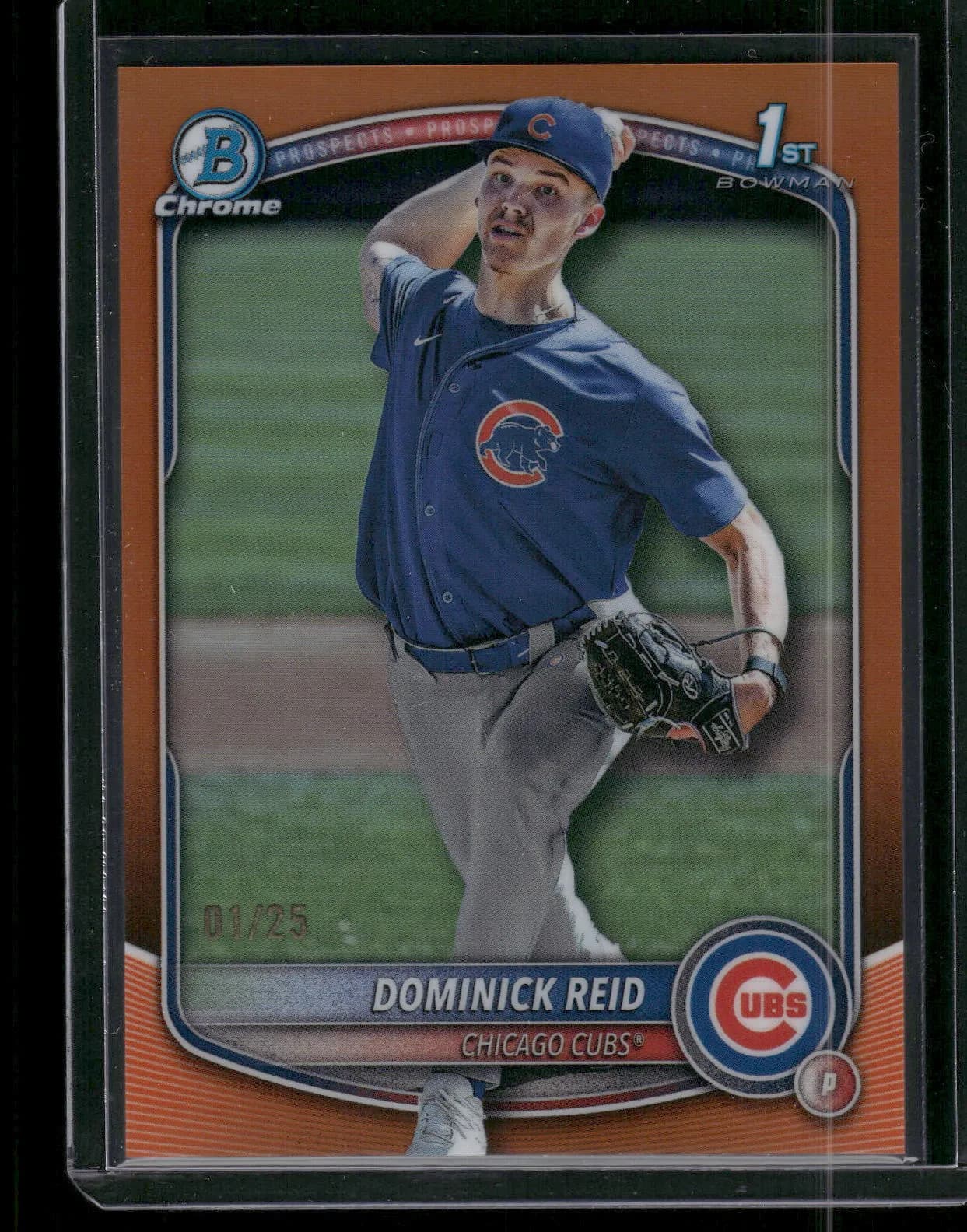 Dominick Reid trading card