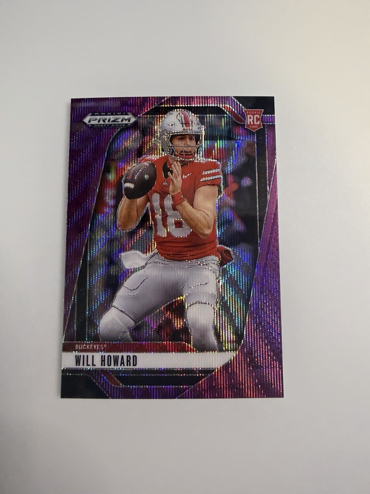 Will Howard 2025 panini Panini Prizm Draft Picks