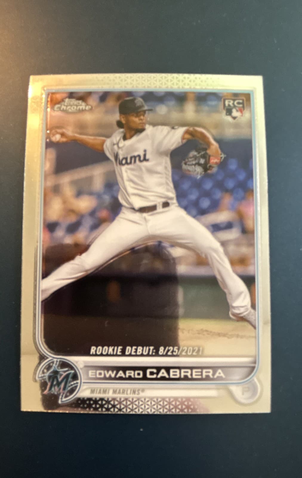 Edward Cabrera 2022 topps Topps Chrome Update