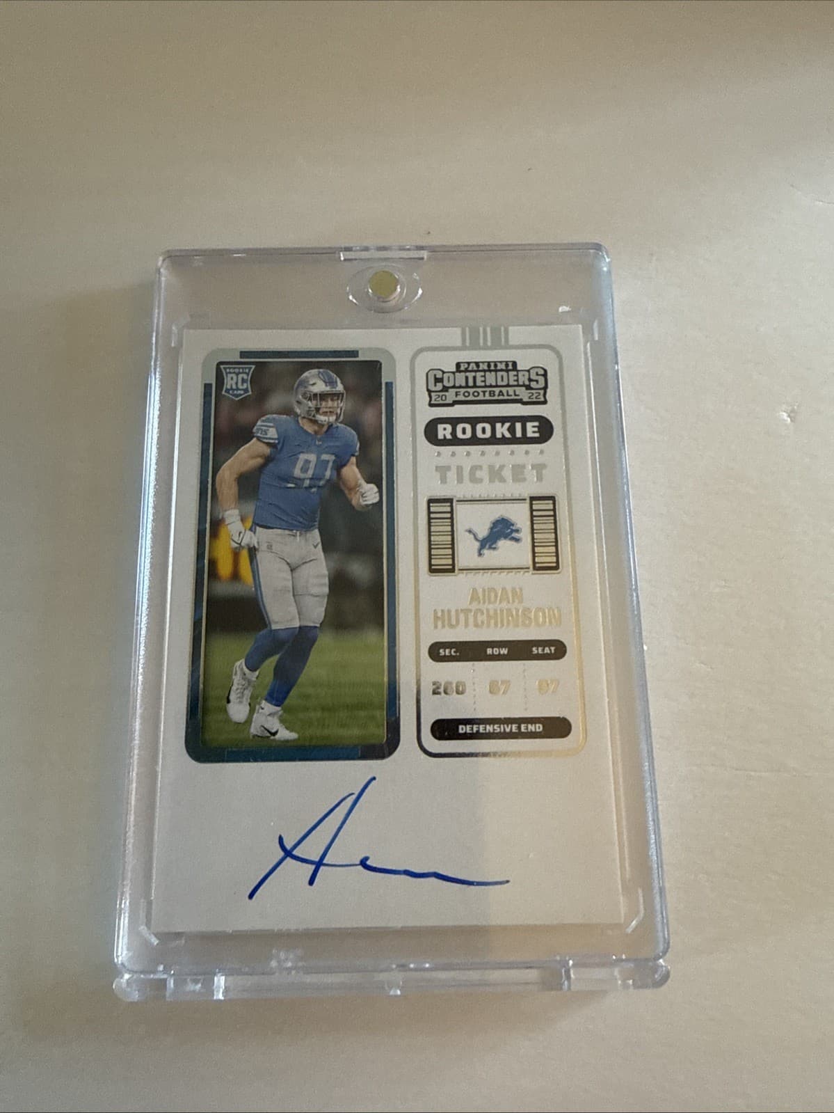 Aidan Hutchinson 2022 panini