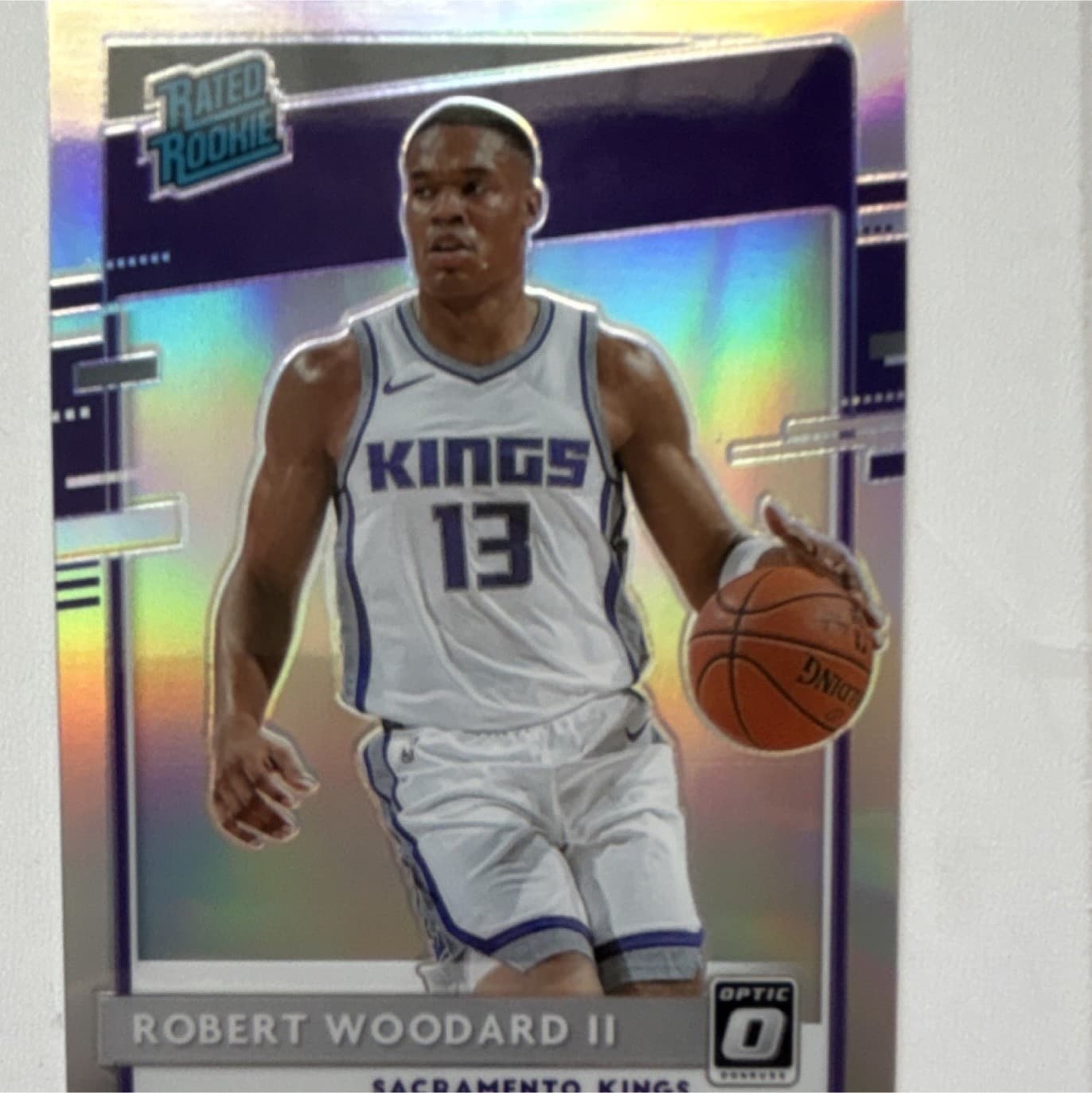 Robert Woodard II trading card
