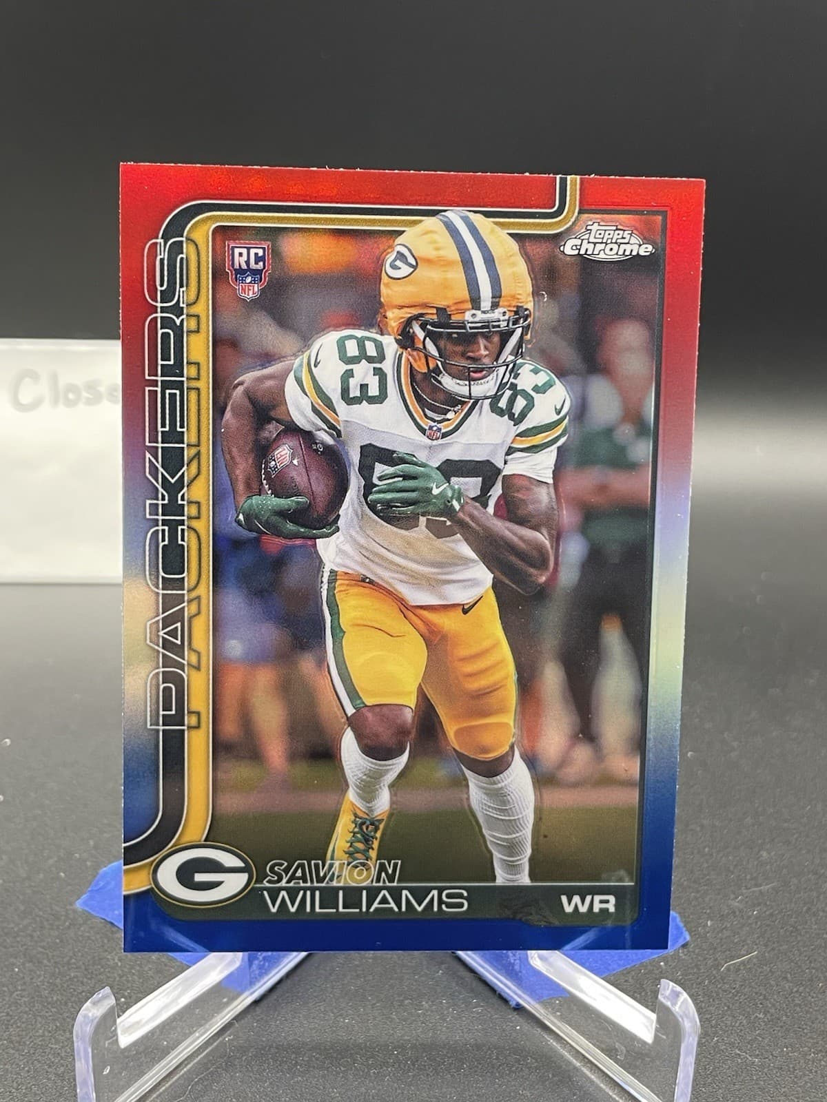 Savion Williams trading card