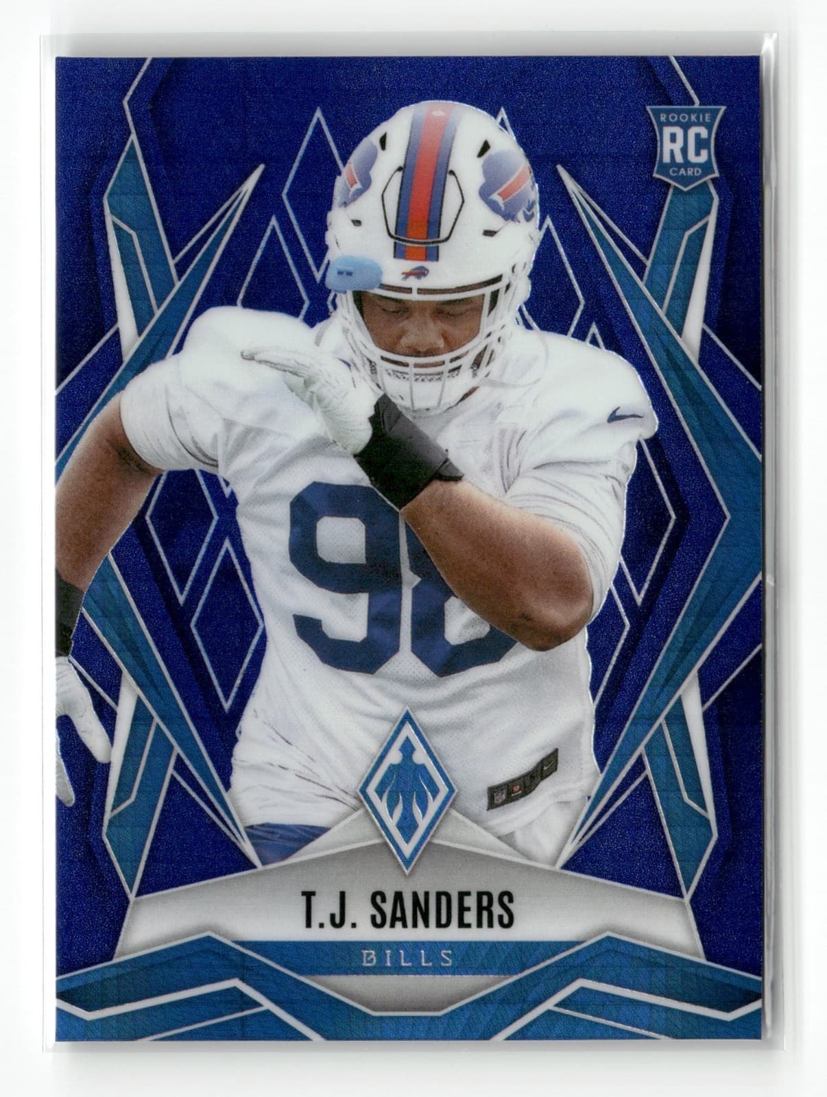 T.J. Sanders trading card
