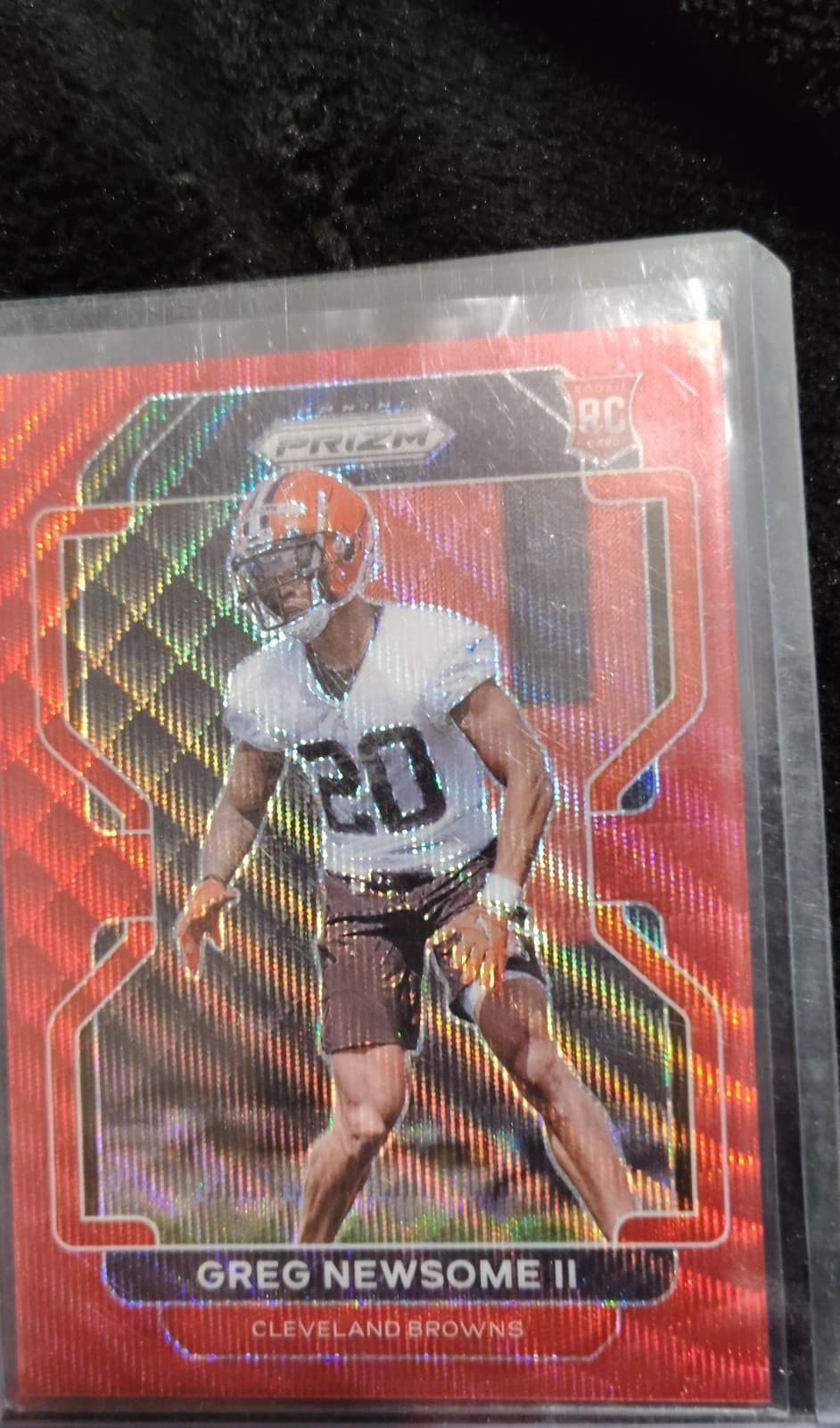 Greg Newsome II trading card