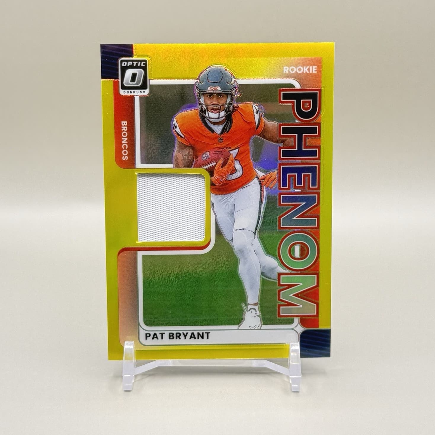 Pat Bryant 2025 panini Donruss Optic