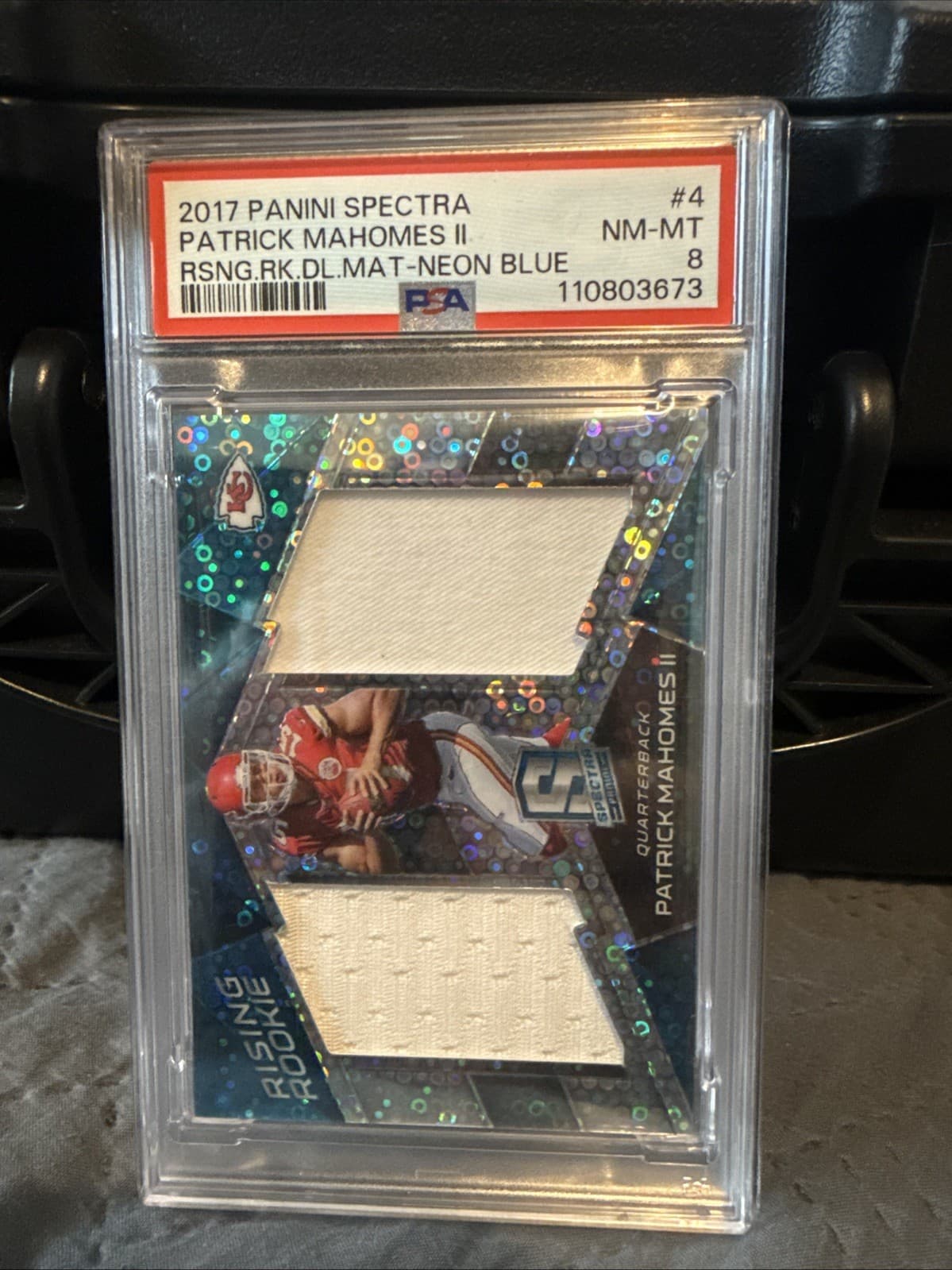 Patrick Mahomes II 2017 panini
