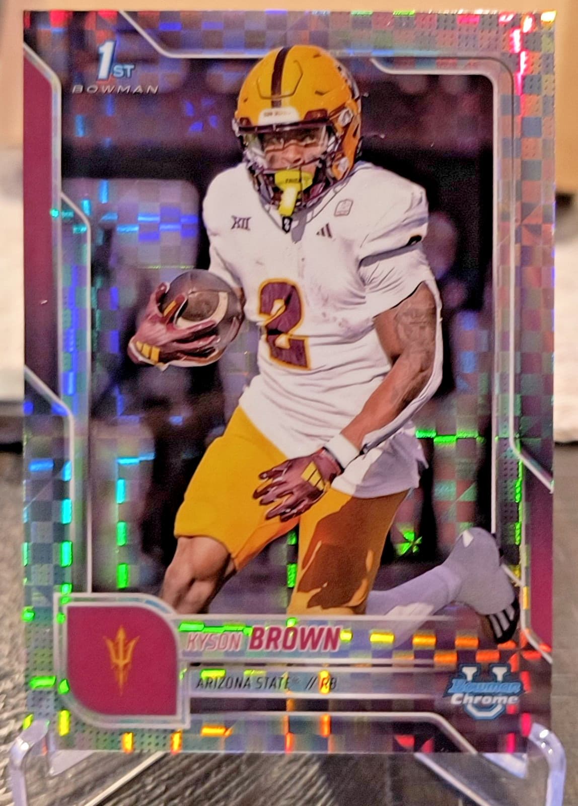 Kyson Brown trading card