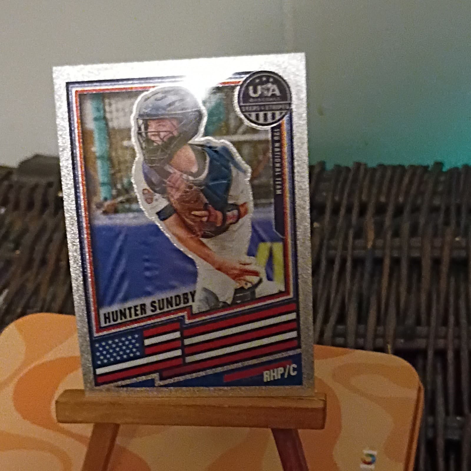 Gavin Chakar trading card