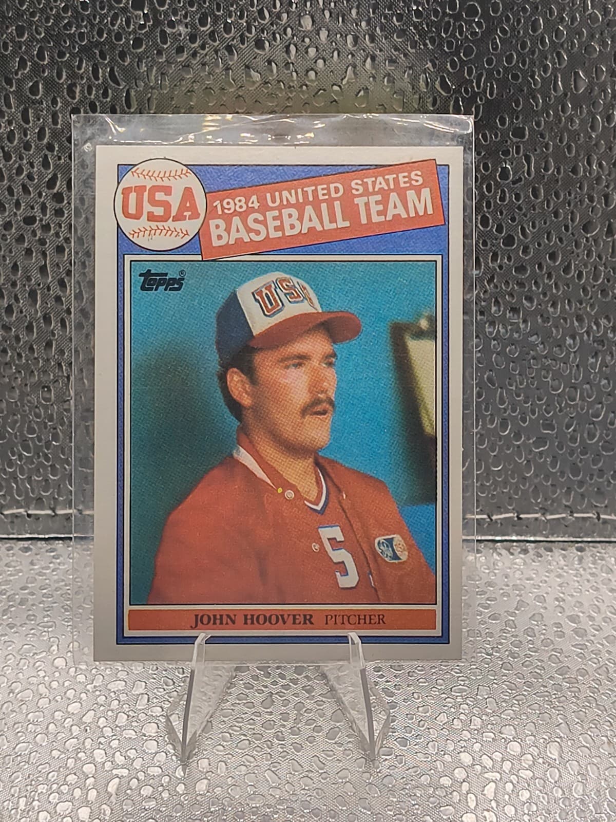 John Hoover trading card
