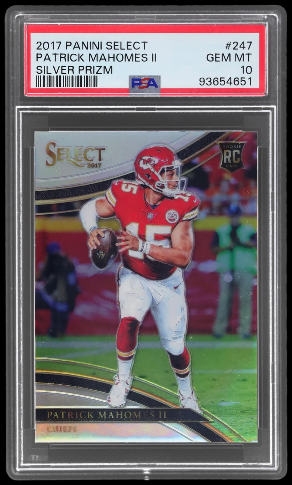 Patrick Mahomes II 2017 panini