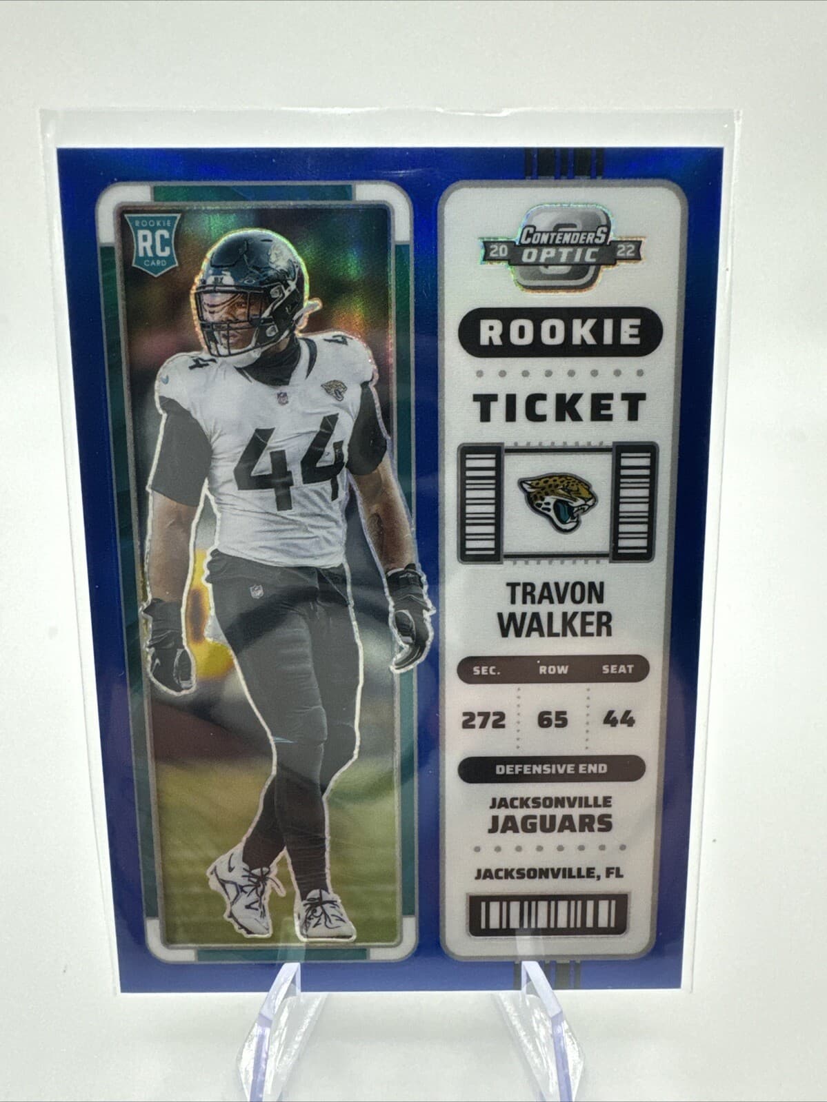 Travon Walker 2022 panini Panini Contenders Optic