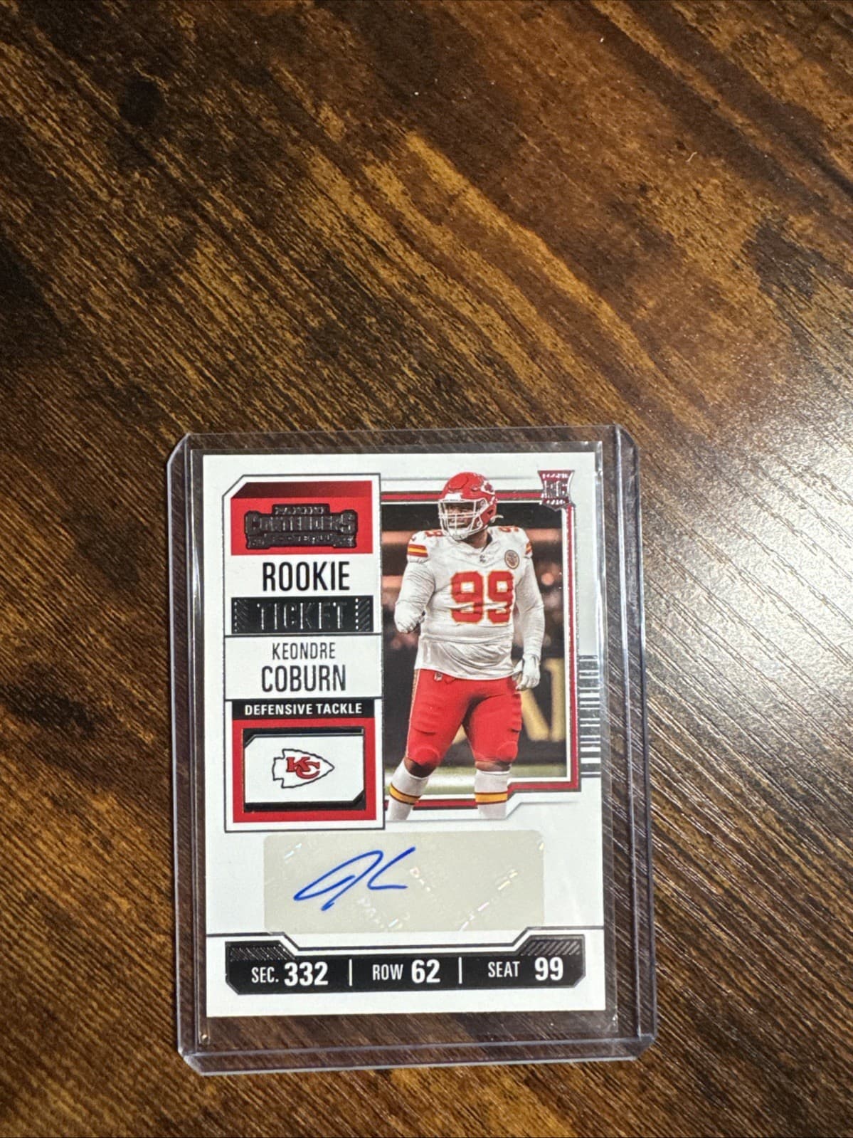 Keondre Coburn 2023 panini Panini Contenders