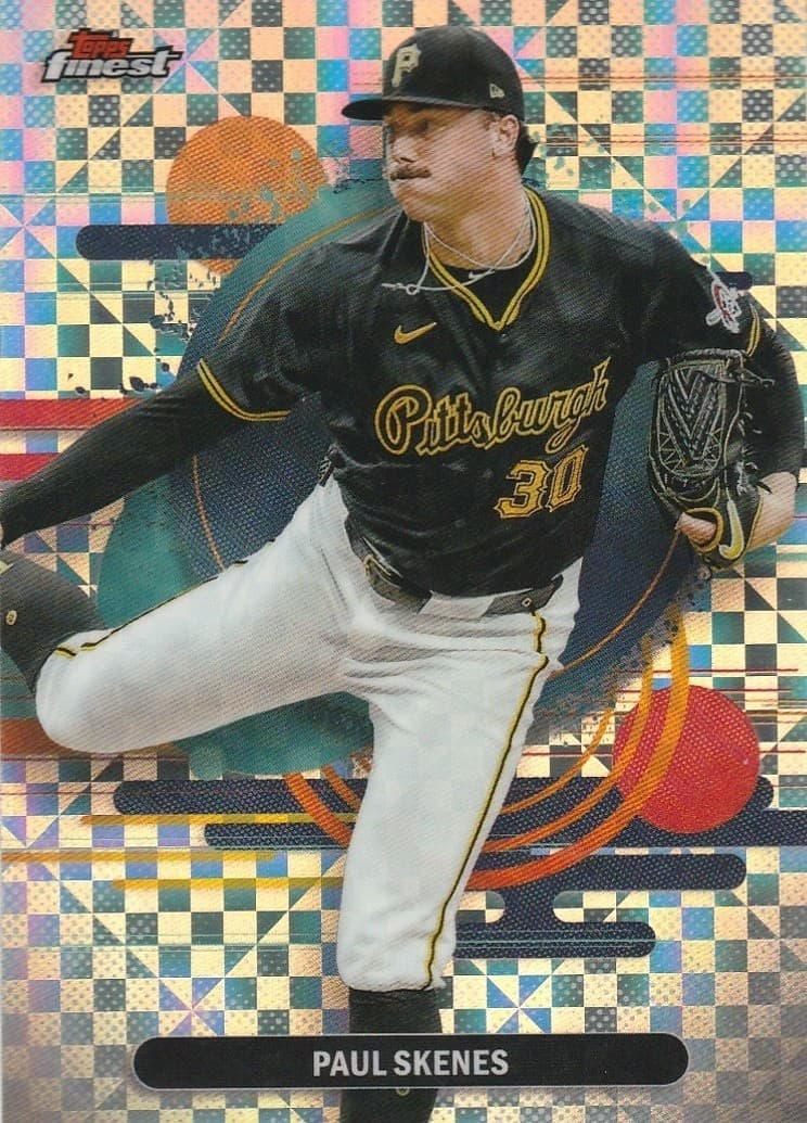 Paul Skenes 2025 topps Topps Finest