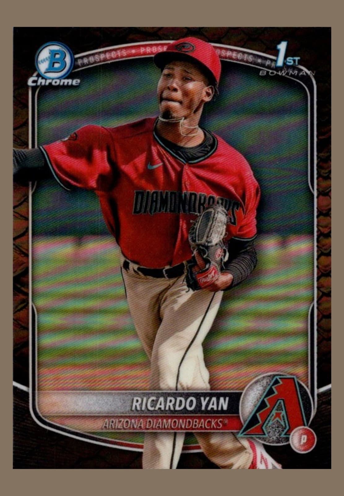 Ricardo Yan trading card