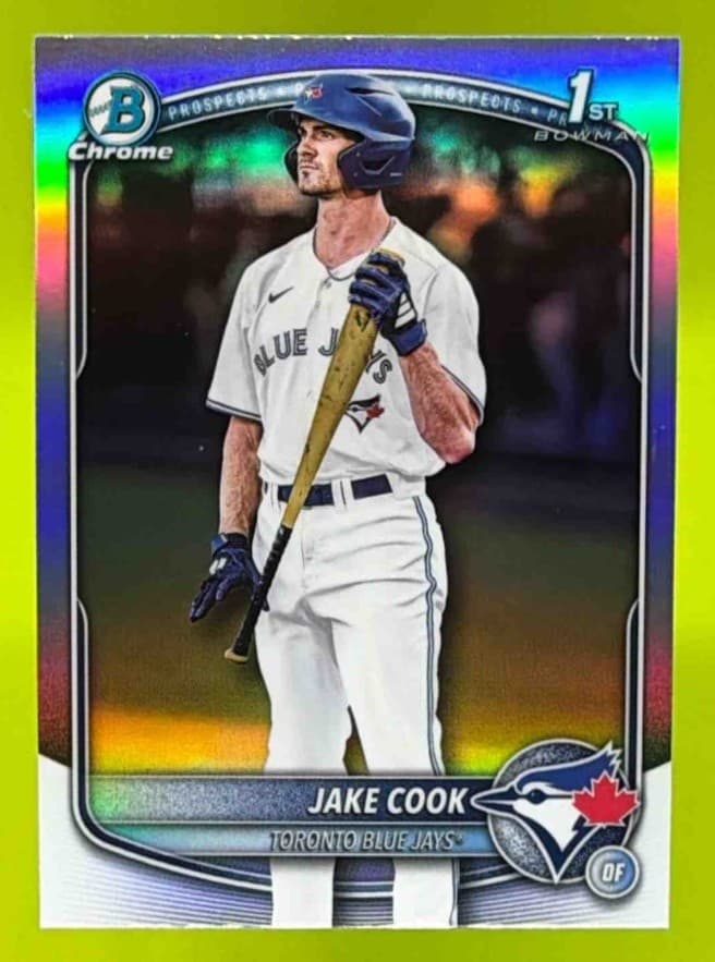 Jake Cook trading card