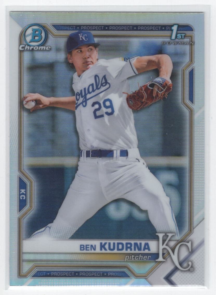 Ben Kudrna trading card