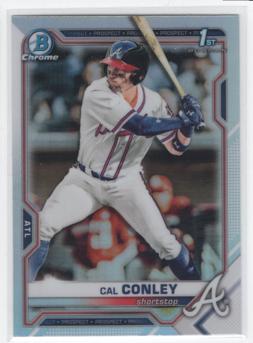Cal Conley trading card