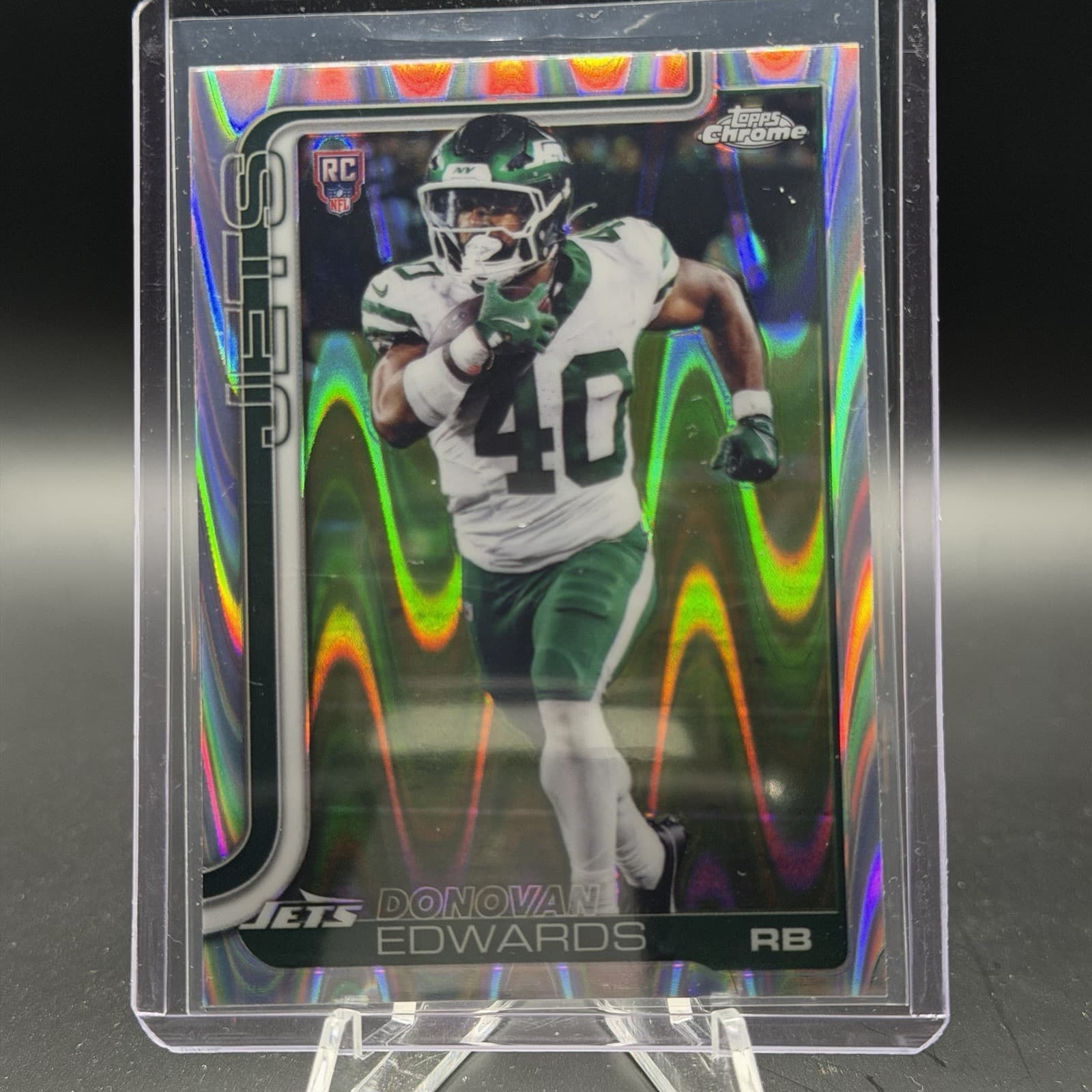 Donovan Edwards trading card