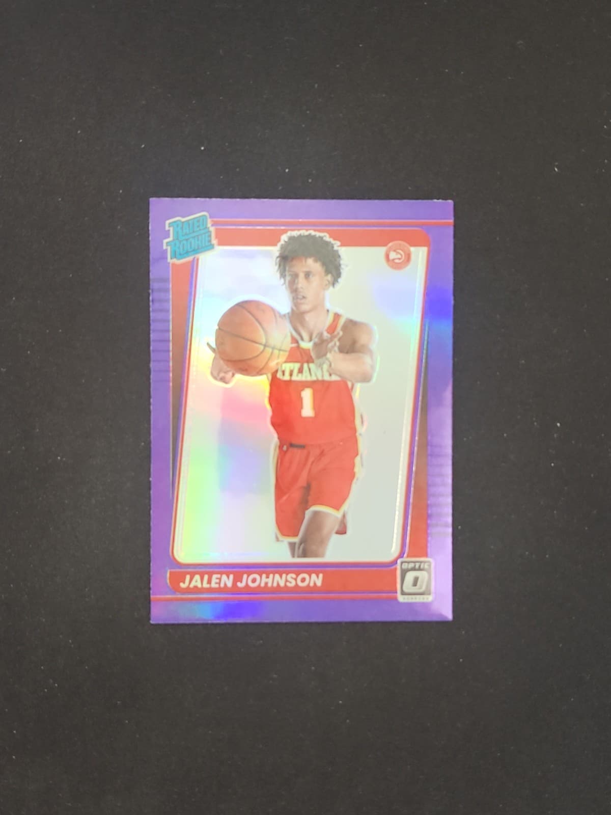 Jalen Johnson trading card