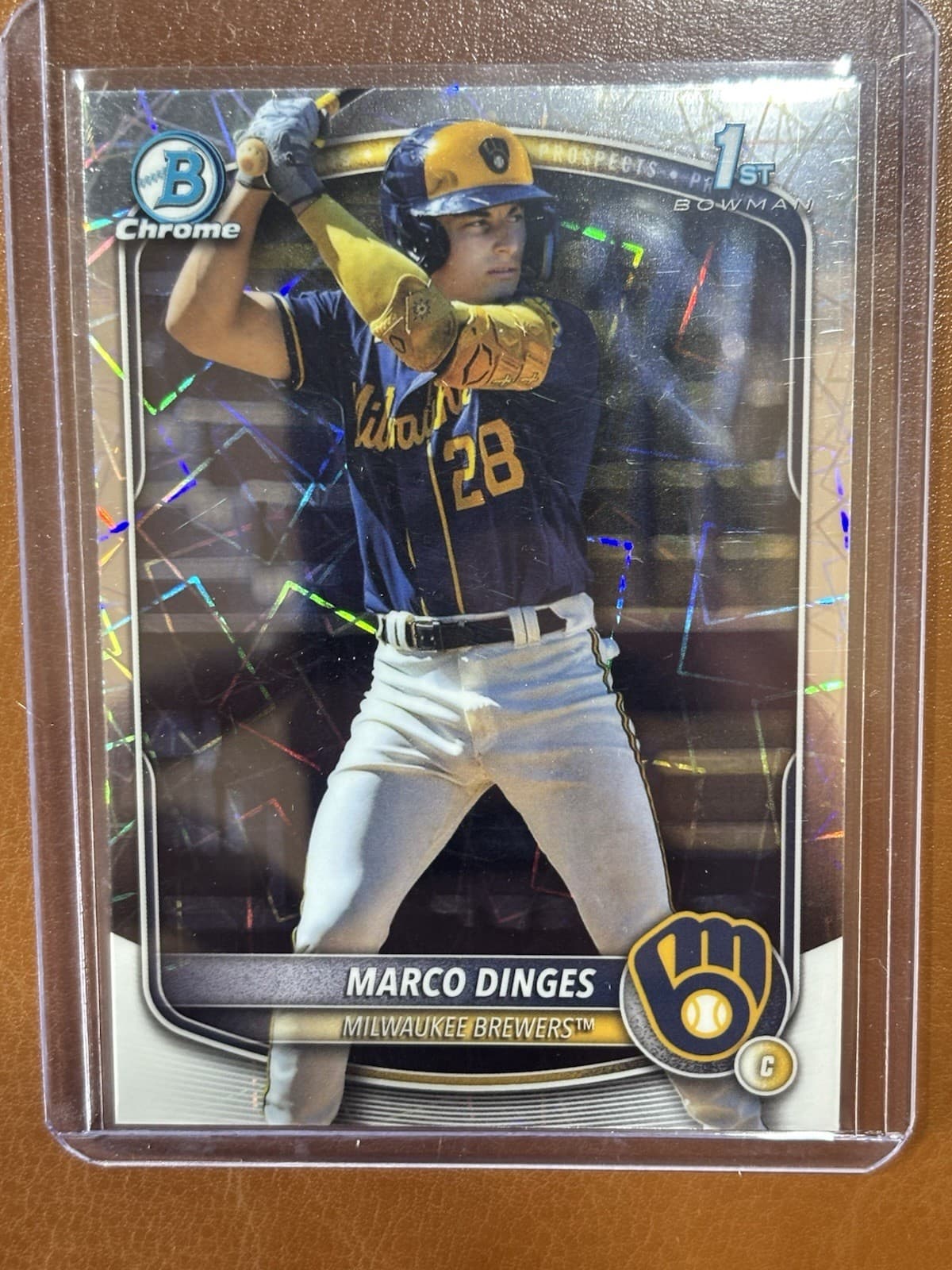 Marco Dinges trading card
