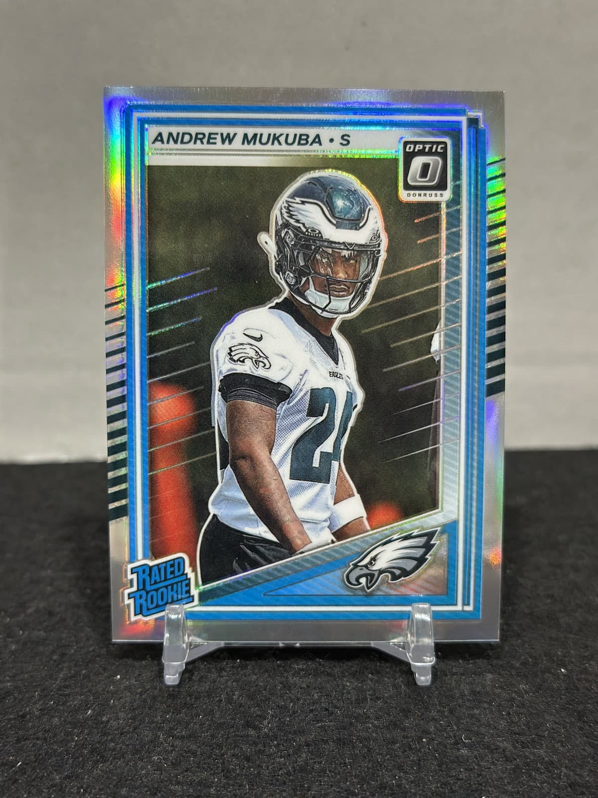Andrew Mukuba trading card