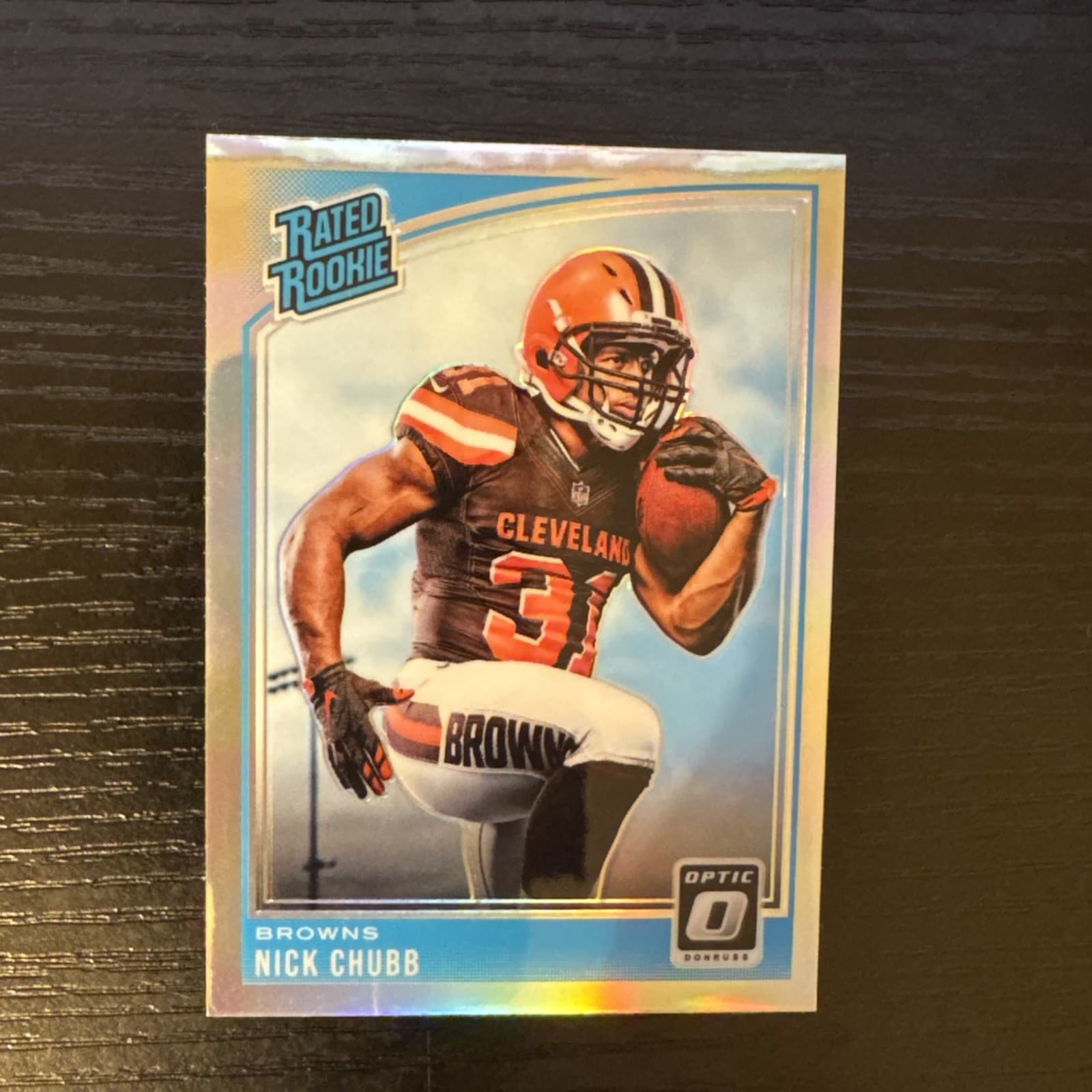 Nick Chubb 2018 panini