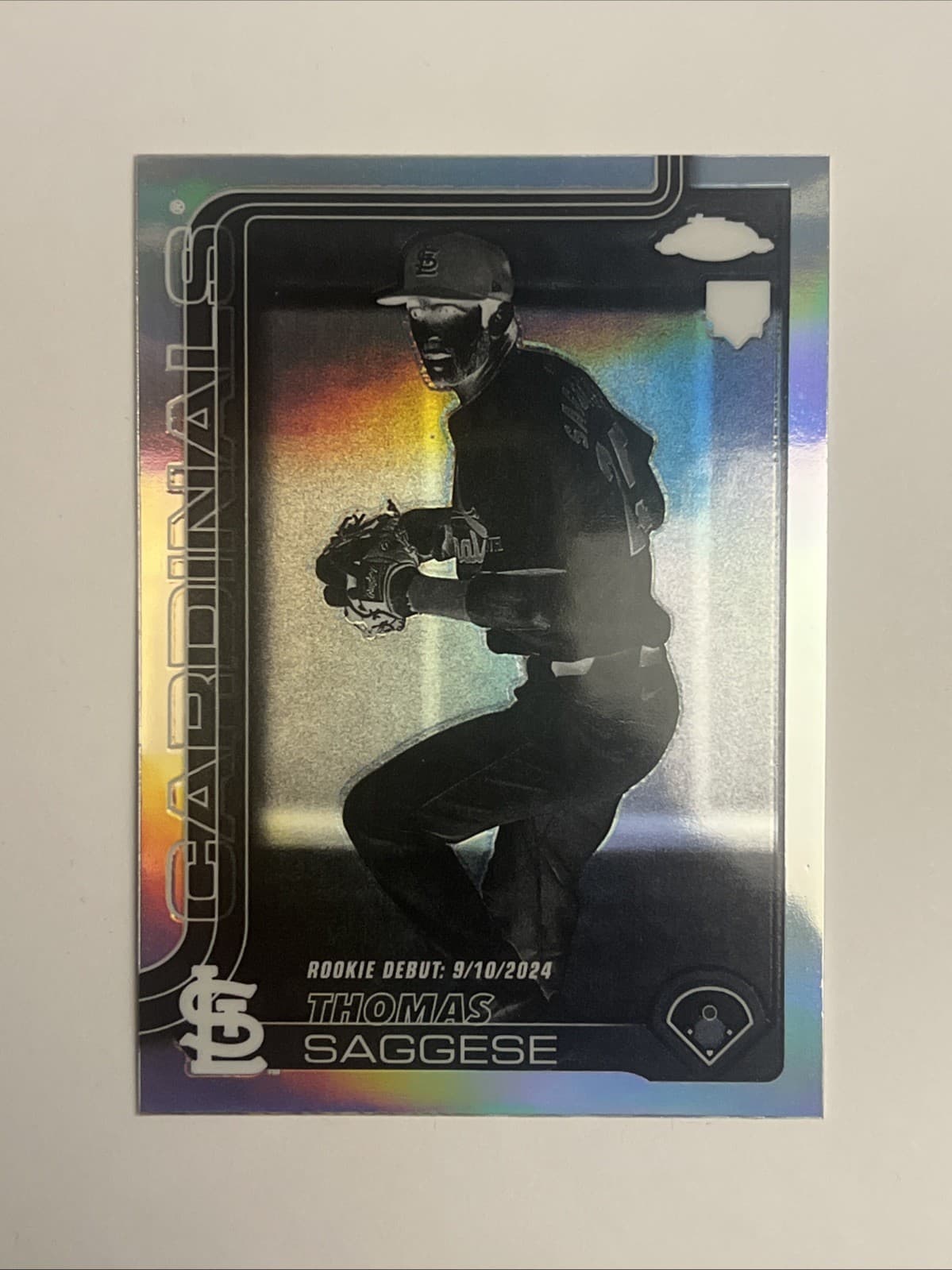 Thomas Saggese 2025 topps Topps Chrome Update